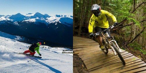 Play in Whistler in both summer and winter