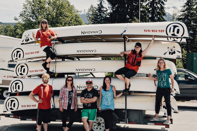 Canoe Tour Whistler with Vancouver We Love You