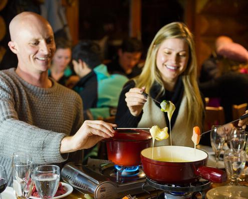 Fondue tour at the Crystal Hut with Canadian Wilderness Adventures Whistler