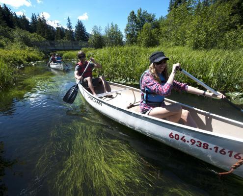 Canadian Wilderness Adventures Whistler Canoe River Golden Dreams Alta Lake