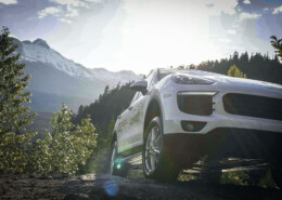 Porsche Cayenne S explores the Whistler backcountry